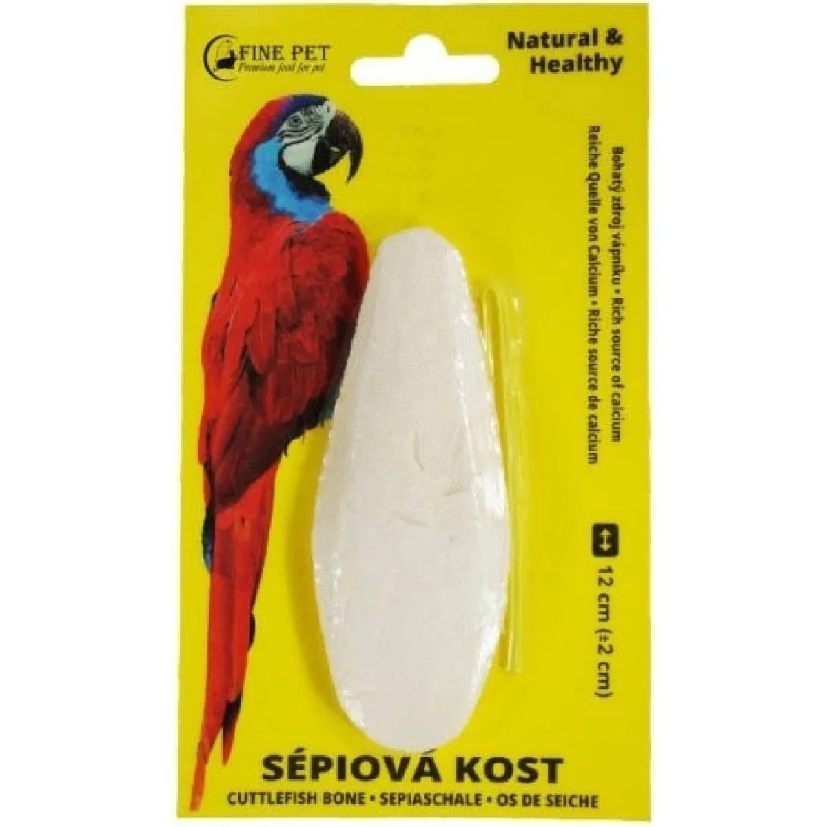 Fine Pet Sépiová kost broušená 12cm (+/- 2cm) 1ks/bal