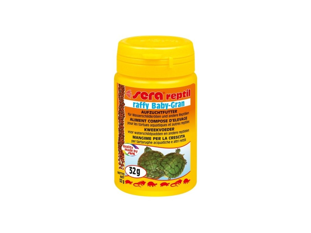 SERA Sera krmivo pro rostoucí masožravé plazy Raffy Baby Gran 100ml