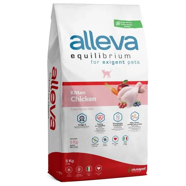 Alleva ALLEVA EQUILIBRIUM Cat Kitten Chicken 5kg
