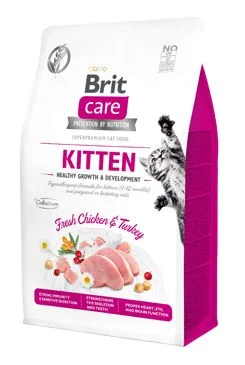 Brit Care Cat GF Kitten Healthy Growth&Development 0,4 kg