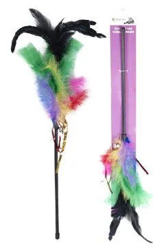 Udice kohoutí pírko 50cm 1 ks