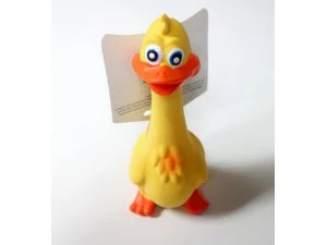 HRAČKY SALAČ Kachna pískací - LATEX 19cm (125/1)