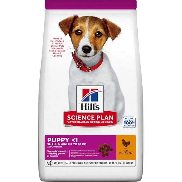 Hill's Can.Dry SP Puppy Small&Mini Chicken 1,5kg