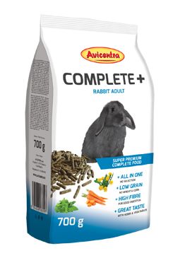 Avicentra COMPLETE+ králík 700 g