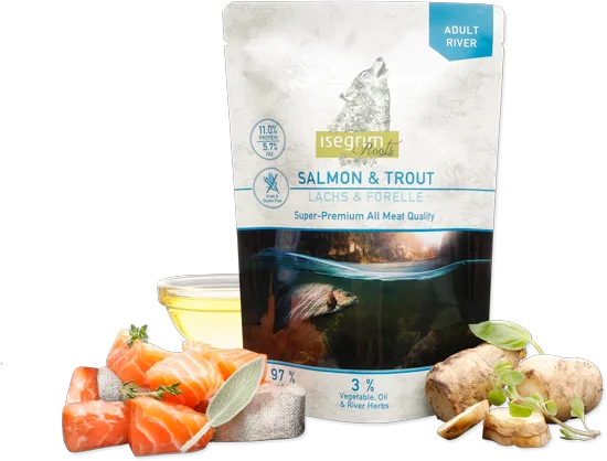 Isegrim ISE Salmon with Trout POUCH 410g