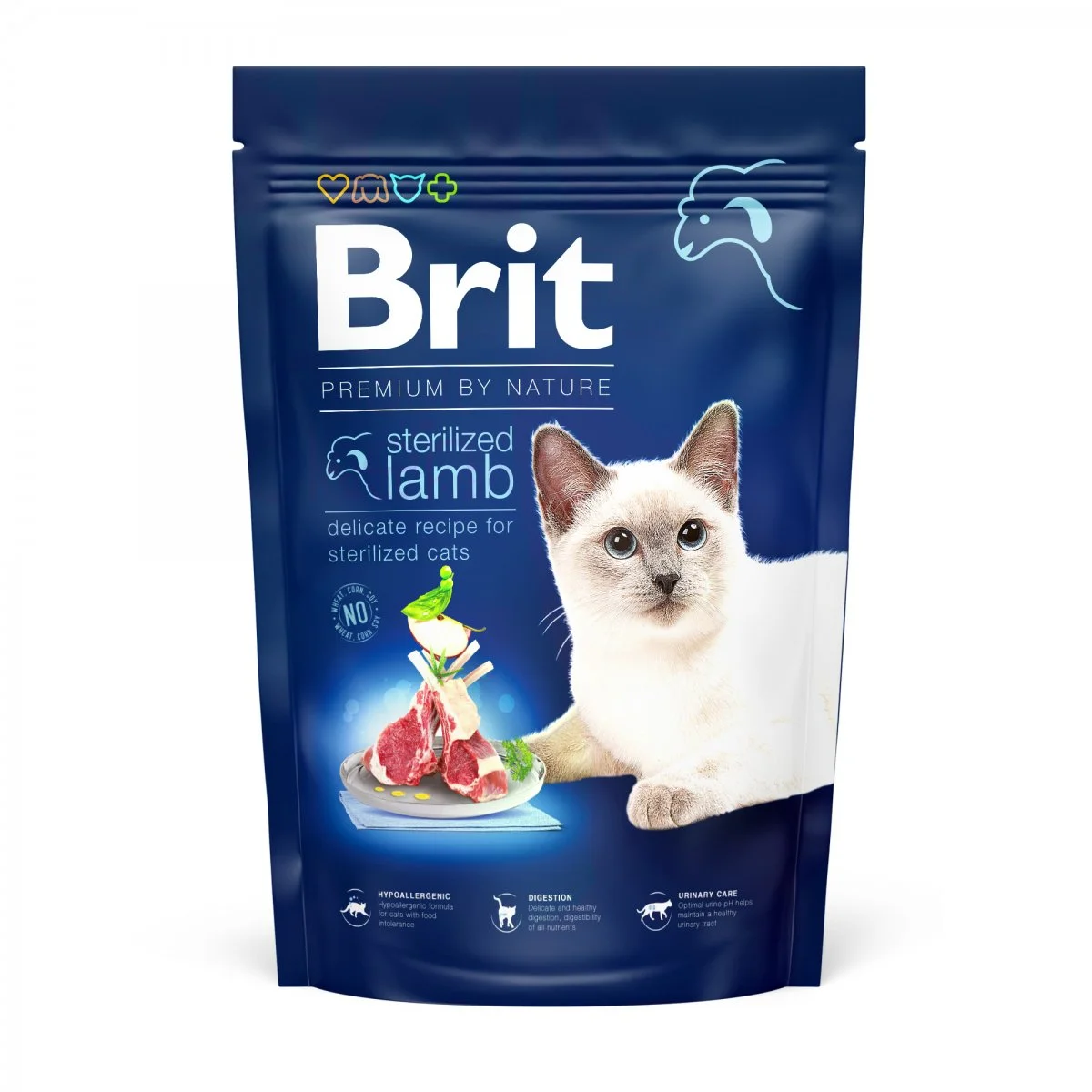 BRIT Premium by Nature Cat Sterilized Lamb 1,5 kg