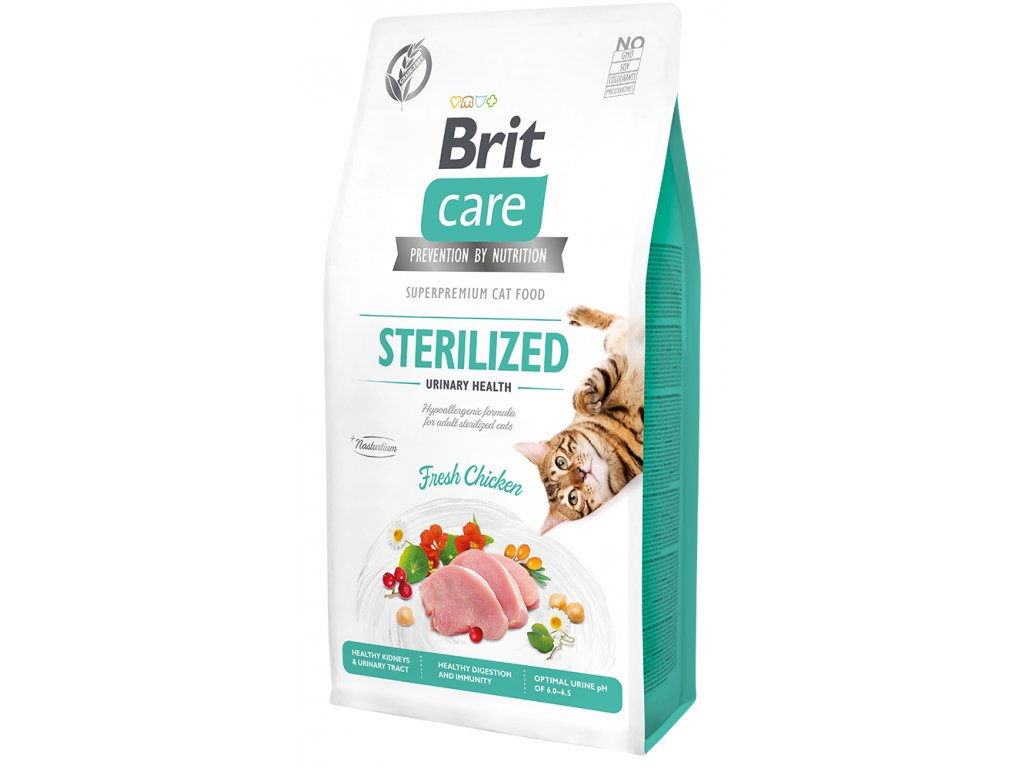Brit Care Cat GF Sterilized Urinary Health 2 x 7 kg