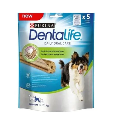 Purina Dentalife Medium 5 ks 115 g