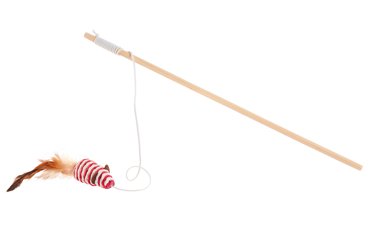 Magnum Prut pro kočky myš sisál 39cm