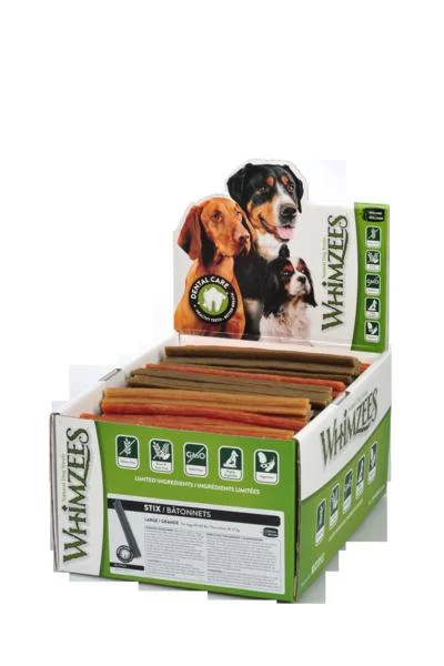 Whimzees Dental stix L 60g 50ks