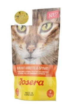 Josera Petfood GmbH Josera Cat Super Premium Soup-chick.,carrot,spinat 70g