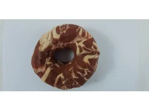 Salač Kroužek z bůvolí kůže s kachním masem 11cm - 1 ks