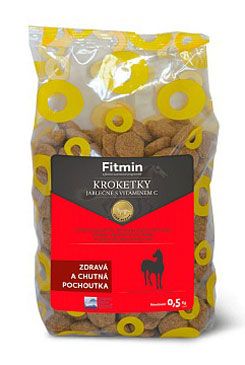 FITMIN Horse kroketky jablko+ vit. C 500 g
