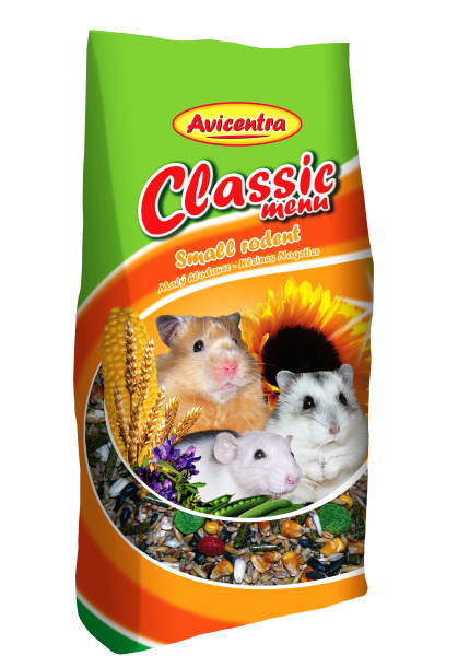 Avicentra Classic menu malý hlodavec 500 g