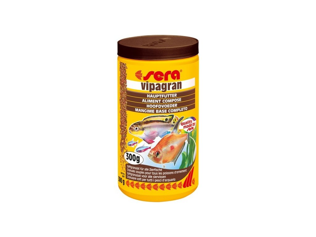 SERA Sera základní krmivo pro okrasné ryby Vipagran 1000ml