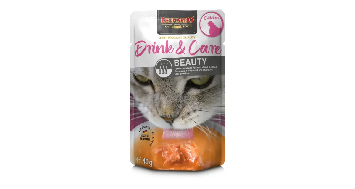 Leonardo Drink & Care Beauty Kuřecí balení 40 g