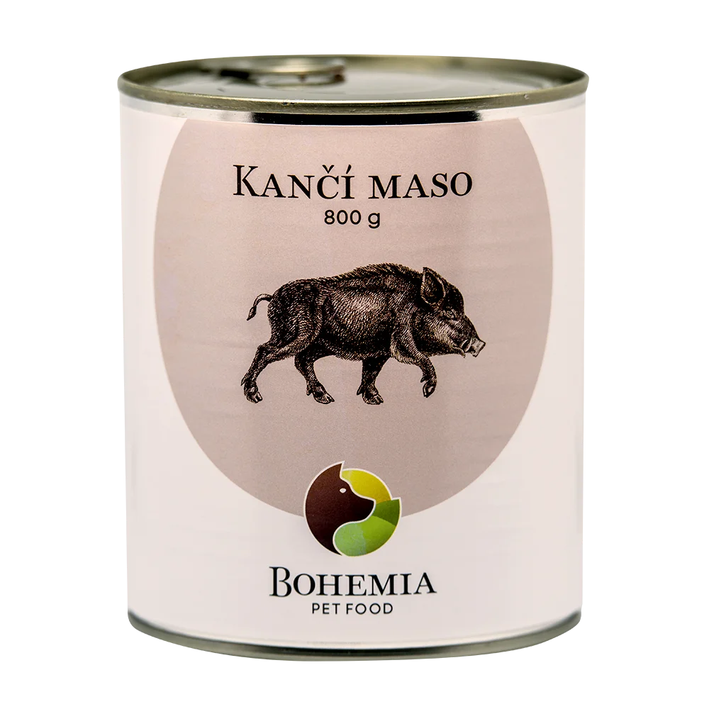 Bohemia Pet Food BOHEMIA Kančí maso ve vlastní šťávě 800g