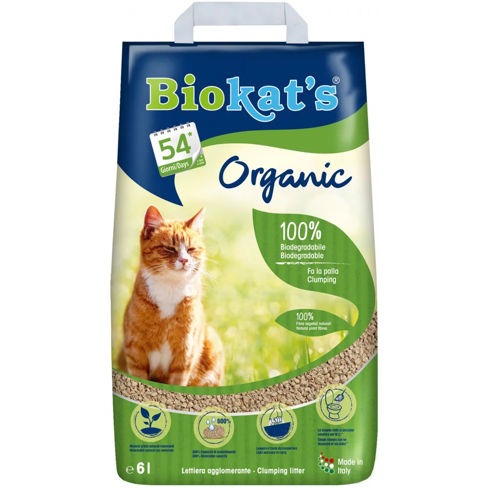 Podestýlka BIOKATS ORGANIC 6l
