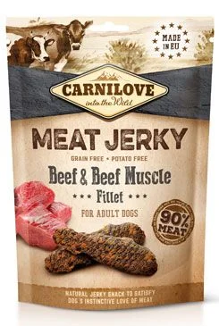 CARNILOVE Jerky Snack Beef & Beef Muscle Fillet 100 g