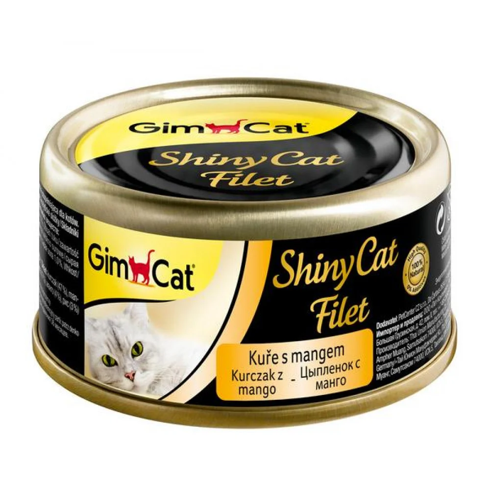 Gimpet ShinyCat filet kuře s mangem 70g