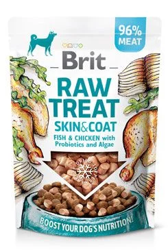 Brit Care Raw Treat Skin&Coat 40g - Fish/Chicken