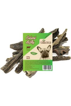 NATURECA pochoutka Hovězí dršťky sušené  25cm/250g