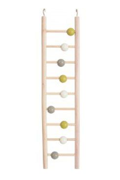Žebřík pro ptáky dřevěný 9 příček 37,5cm Zolux 1 ks