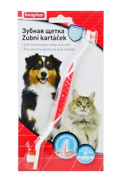 BEAPHAR Zubní kartáček pes 1 kus