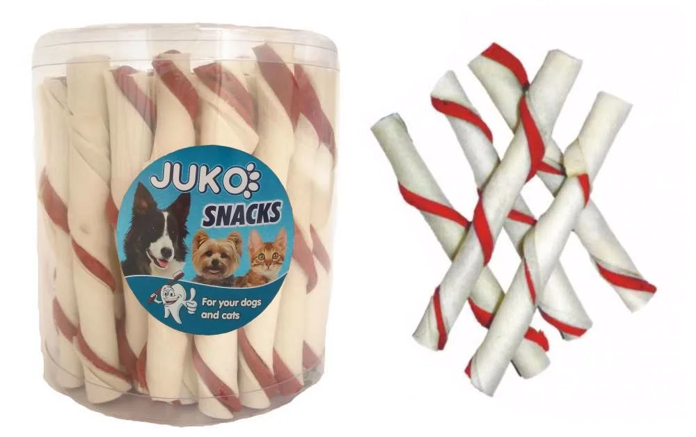 Trubička bílá Hovězí JUKO Snacks 35ks