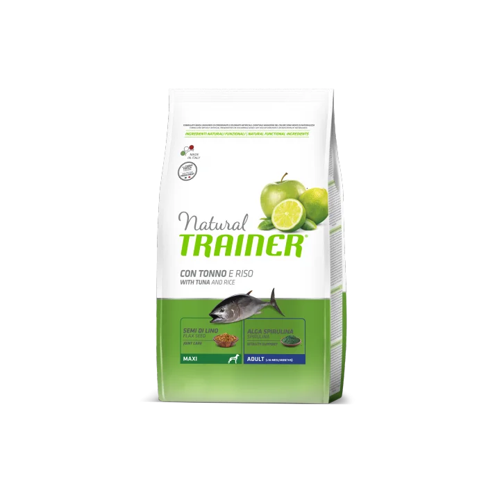 TRAINER Natural Maxi Adult Ryba a rýže 12kg
