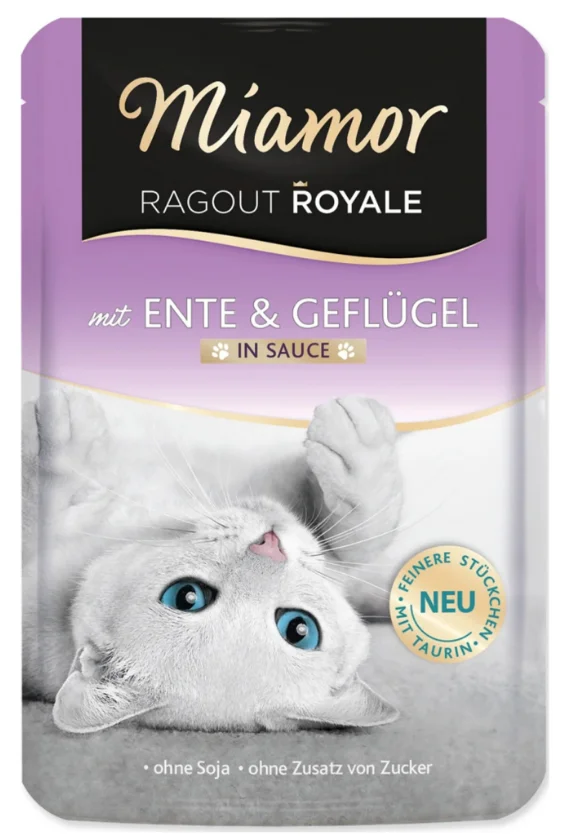 Miamor Cat Ragout kapsa kachna+drůbež ve šťávě 100 g