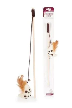 Hračka kočka Udice č.16 Natural Only 40cm 1 ks