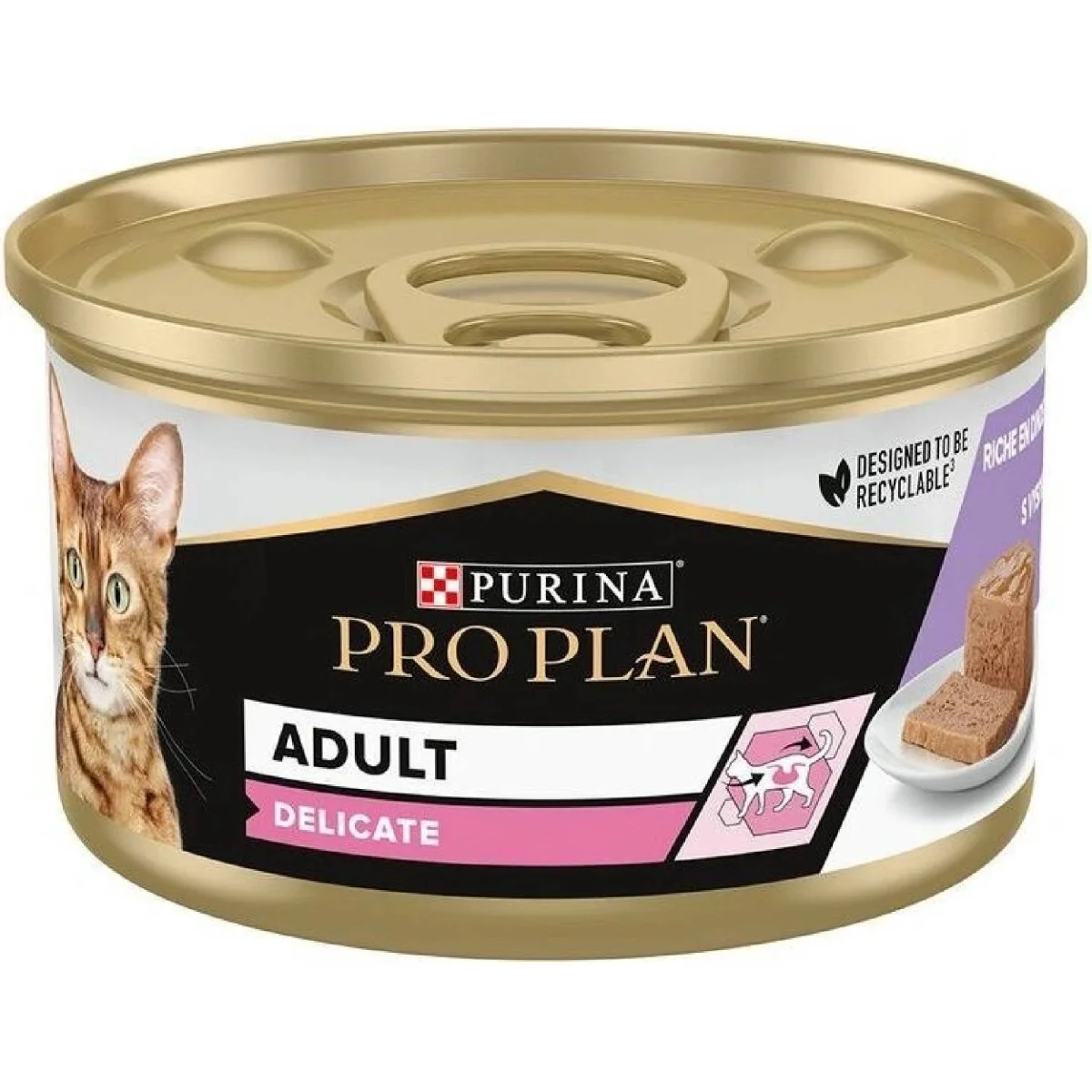 Purina Pro Plan Cat Adult Delicate krůta v paštice 85 g