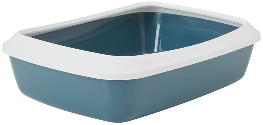 Savic toaleta pro kočky IRIZ kamenná modrá 50x37x14cm