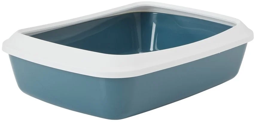 Savic toaleta pro kočky IRIZ kamenná modrá 50x37x14cm