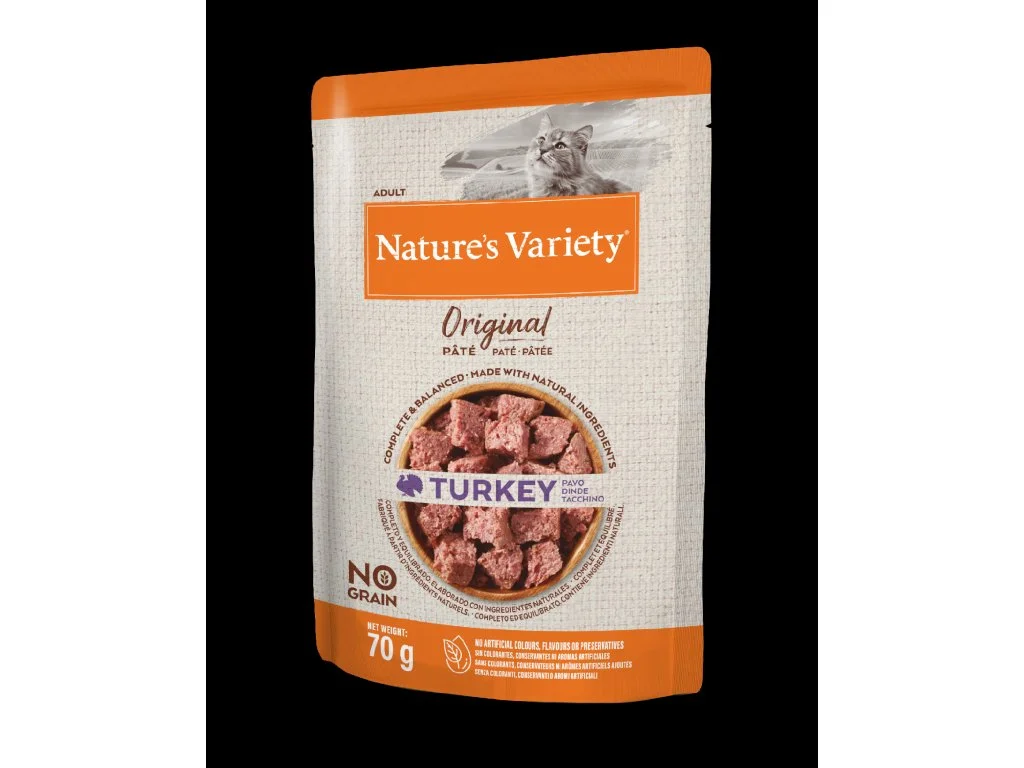 Natures Variety kap.Nature´s variety orig. cat s krutou 70g