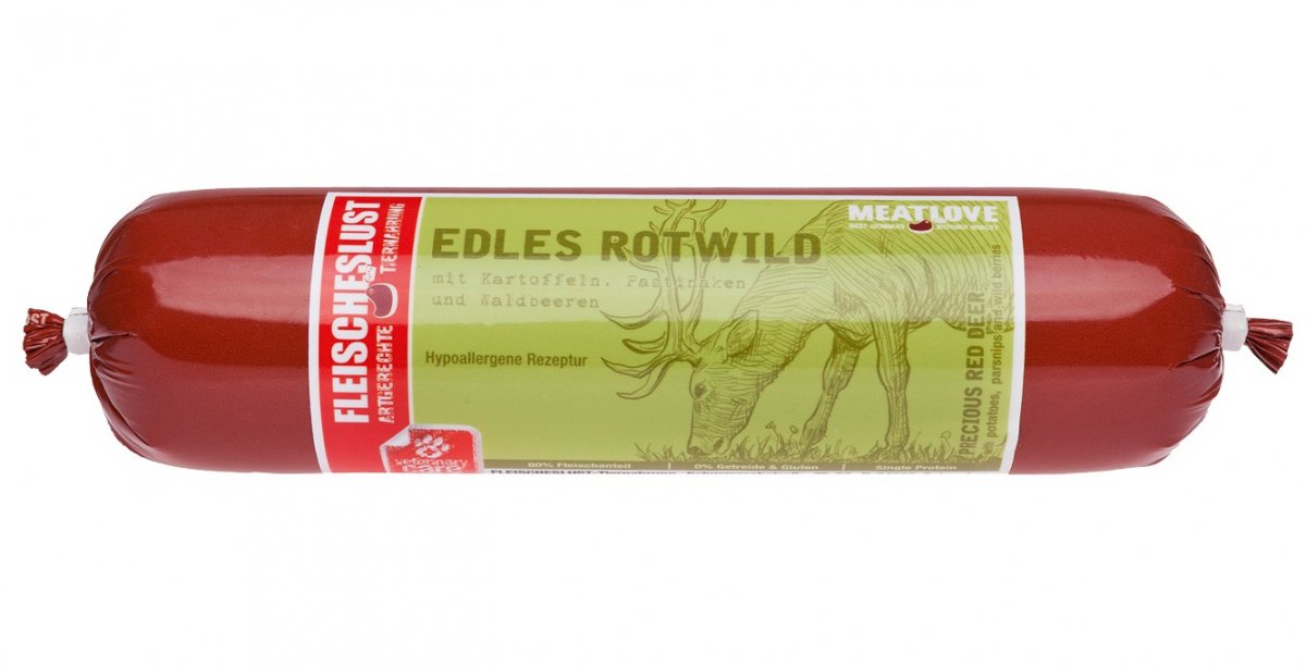 MEATLOVE RED DEER 400g potato, parsnips & berries - EXP 07/24