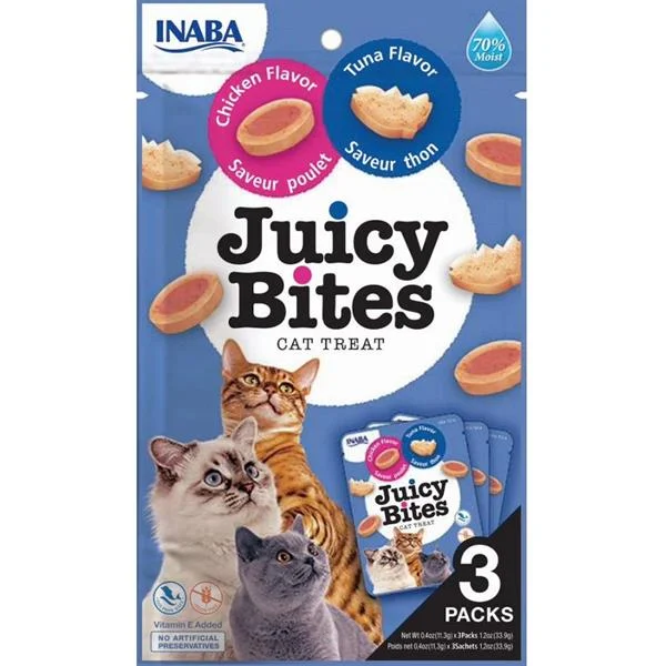 Churu Juicy Bites cat snack kuře a tuňák