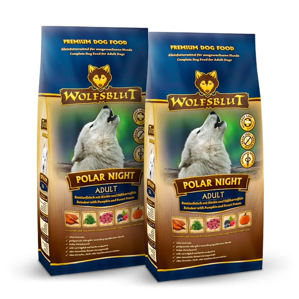 Wolfsblut Polar Night Adult 2x12,5kg - sob s dýní