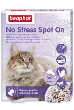 BEAPHAR No Stress Spot On pro kočky 1,2ml