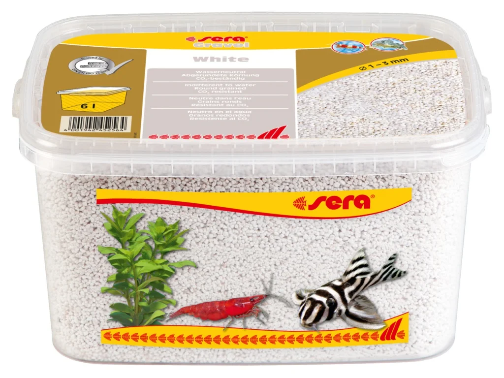sera GmbH sera Gravel White 6l (O 1 až 3 mm)