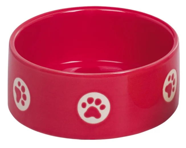 Nobby TASSU keramická miska červená 15x6cm