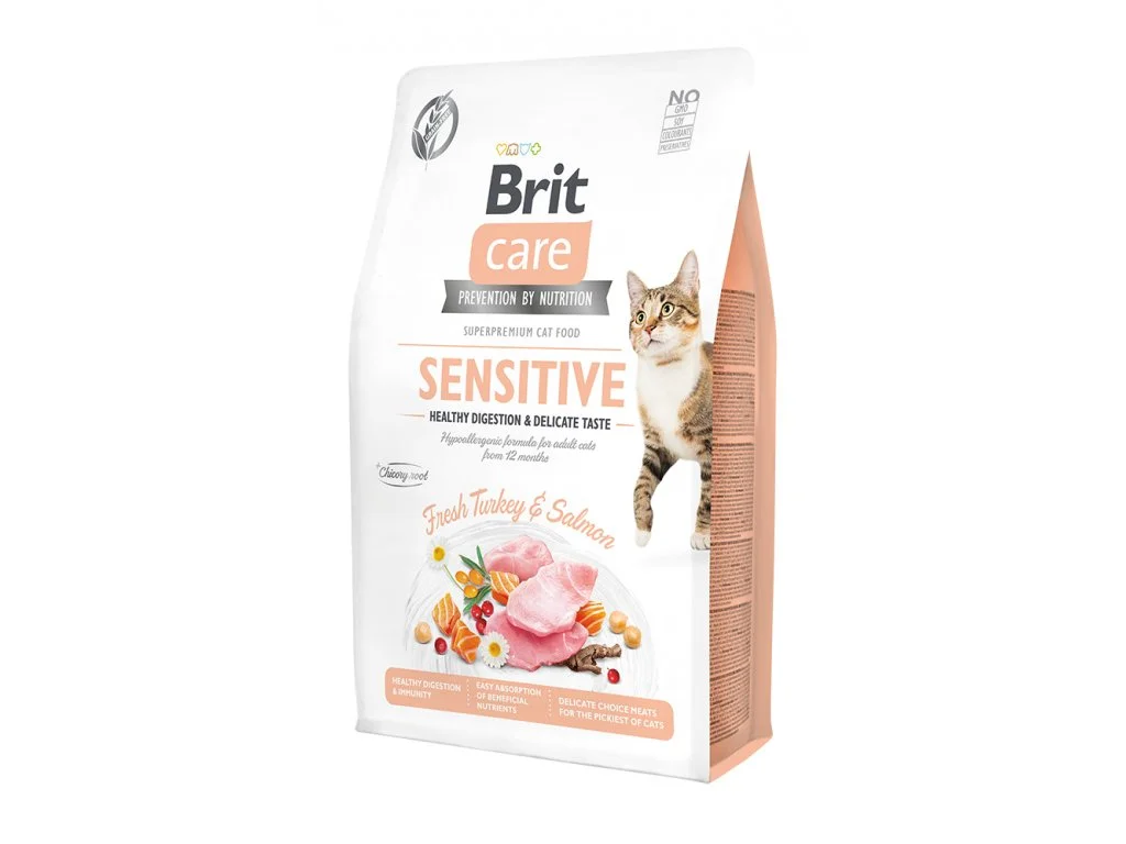 Brit Care Cat GF Sensit. Heal.Digest&Delic.Taste 2 kg