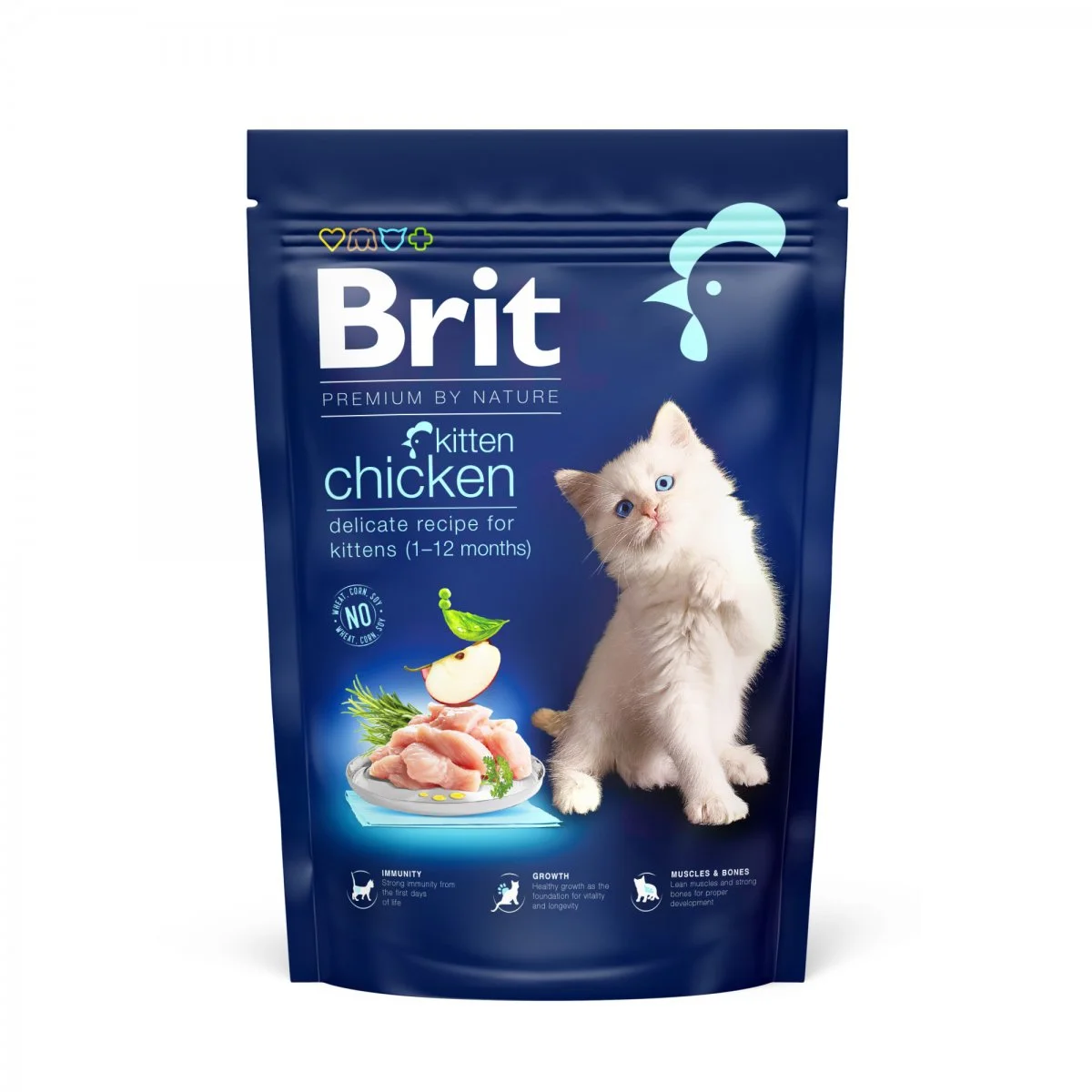 Brit Premium by Nature Cat Chicken Kitten - 800g