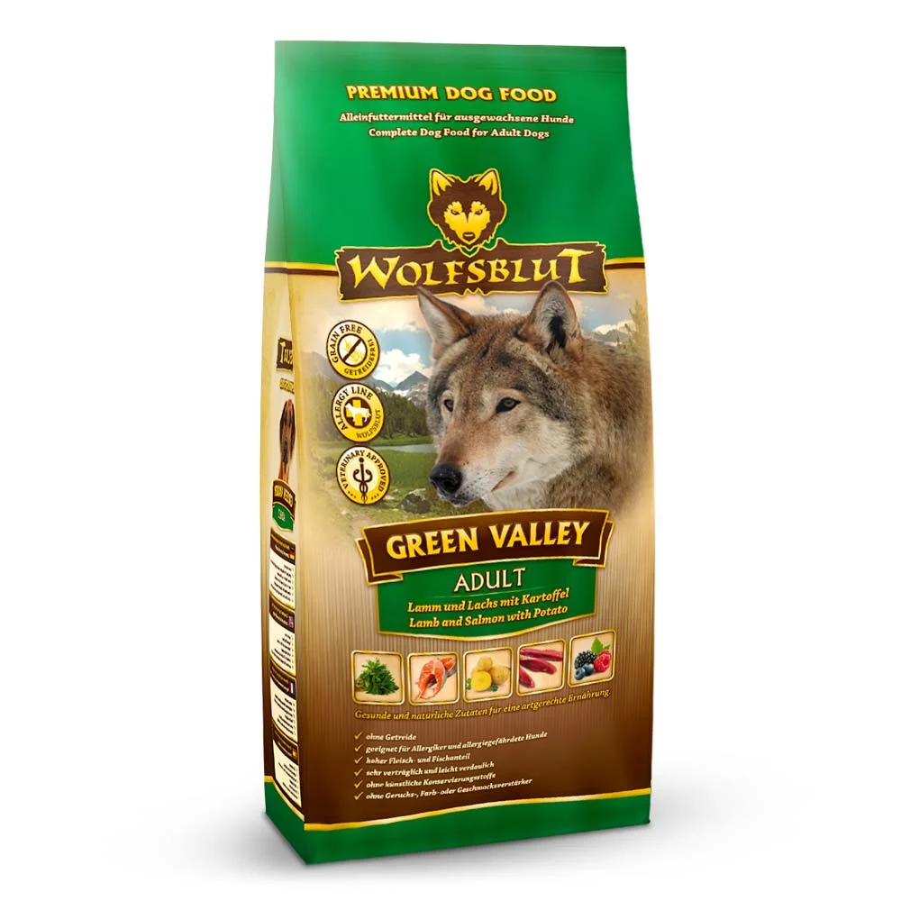 Wolfsblut Dog Adult Green Valley  2kg