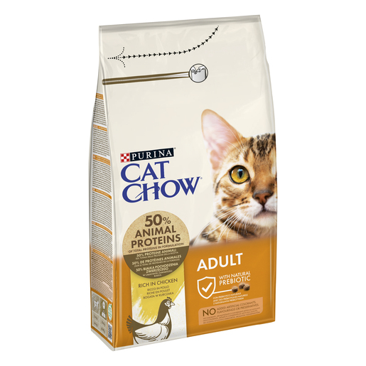 Purina Cat Chow - kuře a krůta 1,5kg