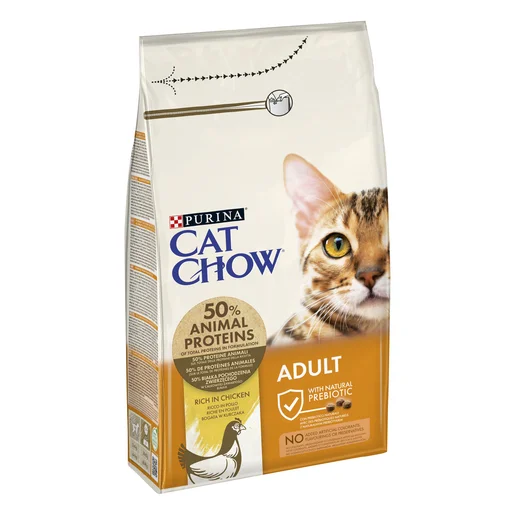 Purina Cat Chow - kuře a krůta 1,5kg