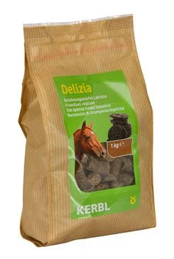 DELIZIA Pochoutka pro koně lékořice 1 kg