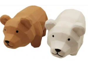 HRAČKY SALAČ Medvěd lední 15cm- LATEX (48/1)