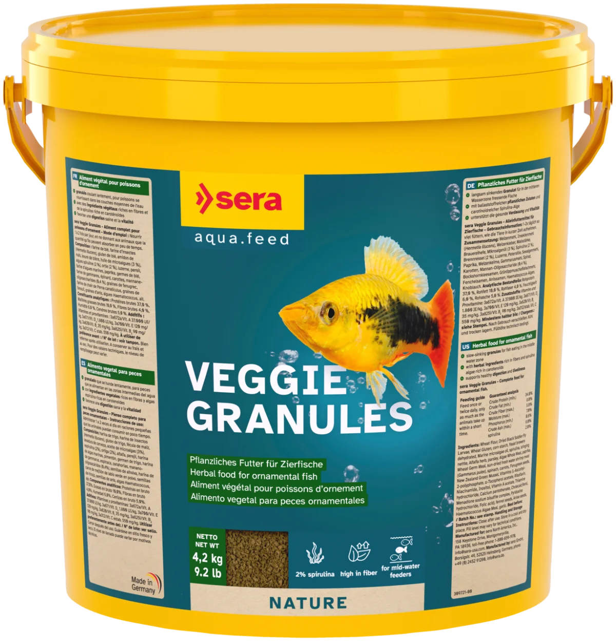 sera Veggie Granules 10 l